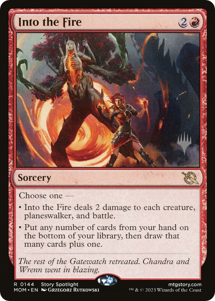 Into the Fire (144) (Promo Pack: March of the Machine)