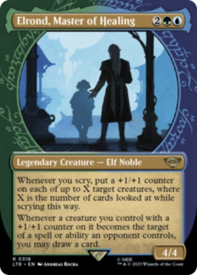 Elrond, Master of Healing (Showcase) (318) (Universes Beyond: The Lord of the Rings: Tales of Middle-earth)