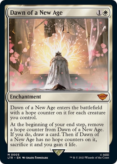 Dawn of a New Age (5) (Universes Beyond: The Lord of the Rings: Tales of Middle-earth)