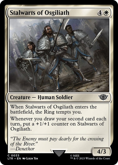 Stalwarts of Osgiliath (33) (Universes Beyond: The Lord of the Rings: Tales of Middle-earth)