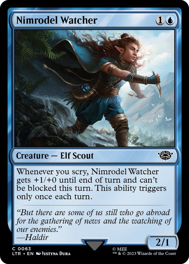 Nimrodel Watcher (63) (Universes Beyond: The Lord of the Rings: Tales of Middle-earth)
