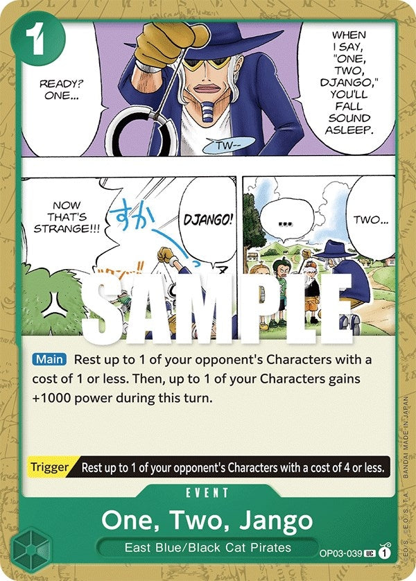 Image for One, Two, Jango (OP03-039) (Pillars of Strength) - One Piece Card Game