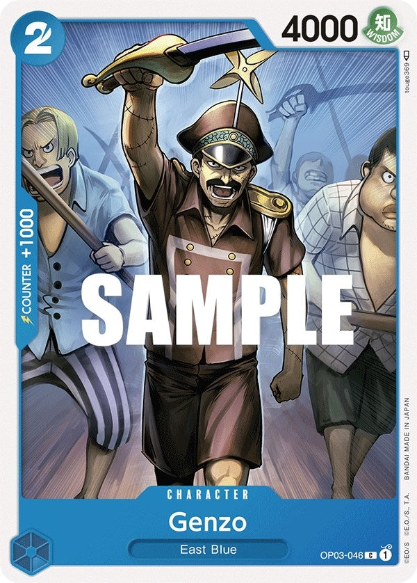 Image for Genzo (OP03-046) (Pillars of Strength) - One Piece Card Game