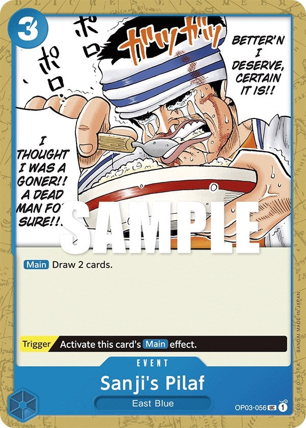 Image for Sanji's Pilaf (OP03-056) (Pillars of Strength) - One Piece Card Game