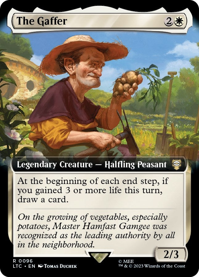 The Gaffer (Extended Art) (96) (Commander: The Lord of the Rings: Tales of Middle-earth)