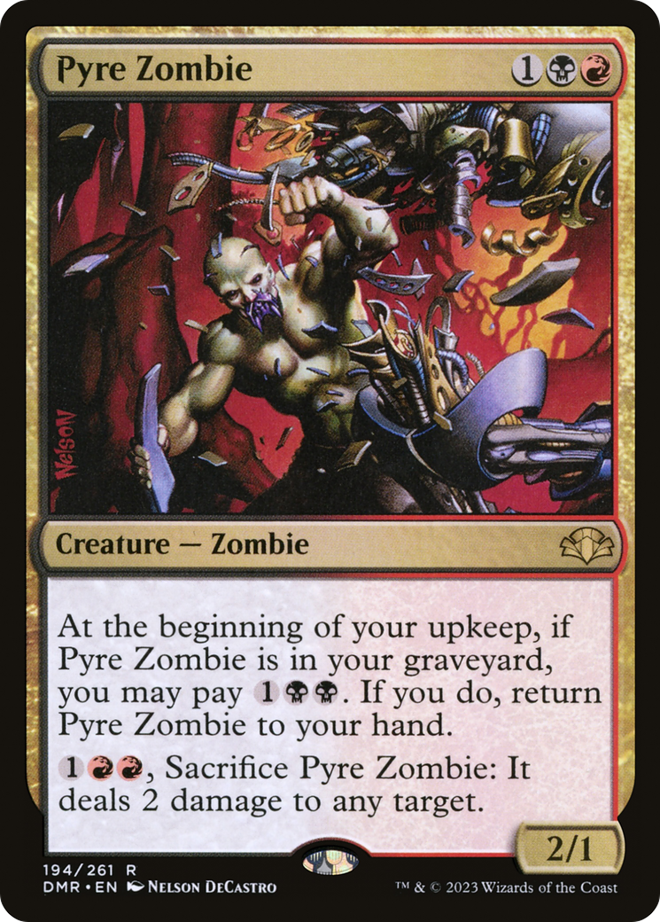 Pyre Zombie (DMR-194) - Dominaria Remastered
