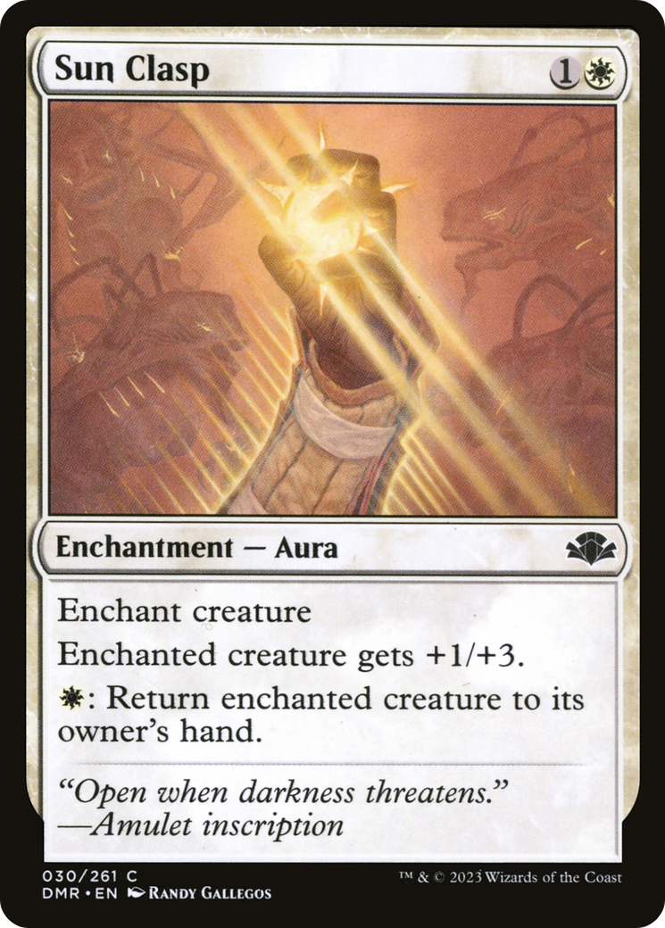 Sun Clasp (DMR-030) - Dominaria Remastered