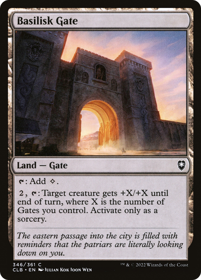 Basilisk Gate (346) (Commander Legends: Battle for Baldur's Gate)