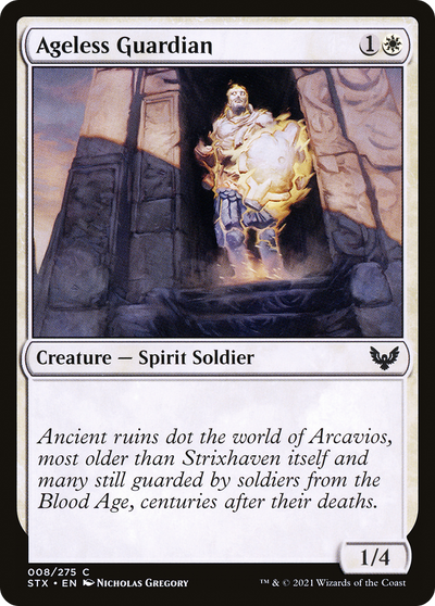 Ageless Guardian (8) (Strixhaven: School of Mages)