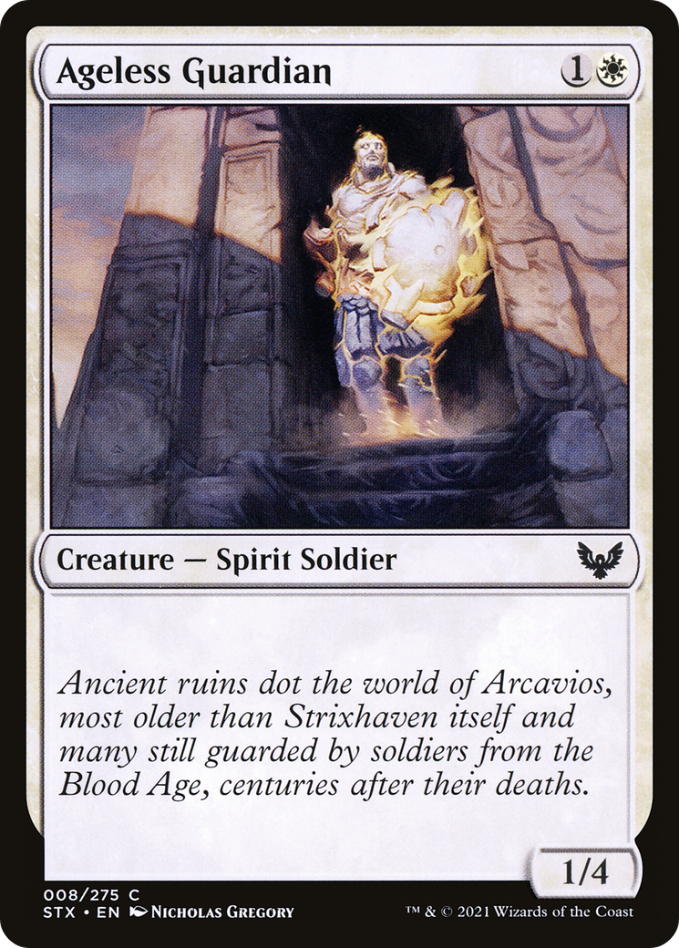 Ageless Guardian (8) (Strixhaven: School of Mages)