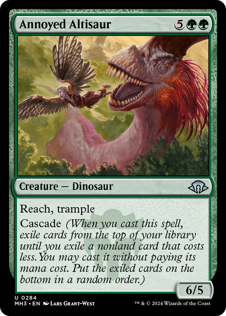 Annoyed Altisaur (284) (Modern Horizons 3)