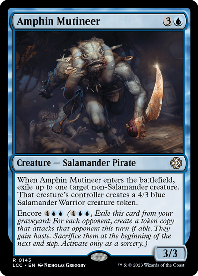 Amphin Mutineer (143) (Commander: The Lost Caverns of Ixalan)