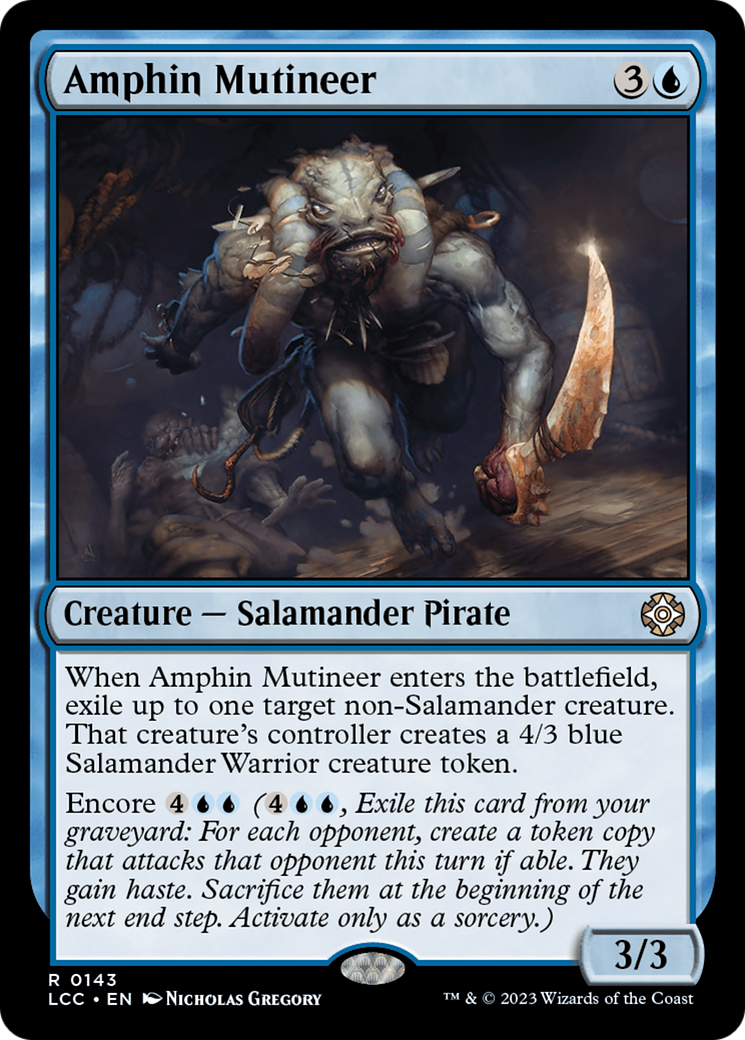 Amphin Mutineer (143) (Commander: The Lost Caverns of Ixalan)