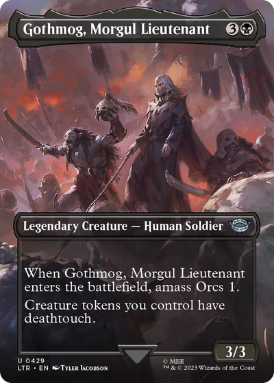 Gothmog, Morgul Lieutenant (LTR-429) - The Lord of the Rings: Tales of Middle-earth (Borderless)