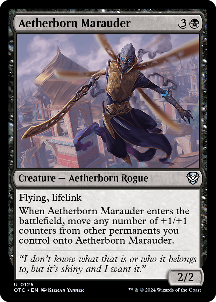 Aetherborn Marauder (125) (Commander: Outlaws of Thunder Junction)