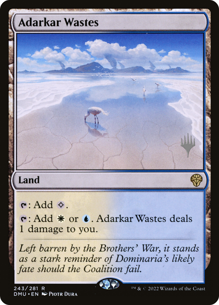 Adarkar Wastes (243) (Promo Pack: Dominaria United)