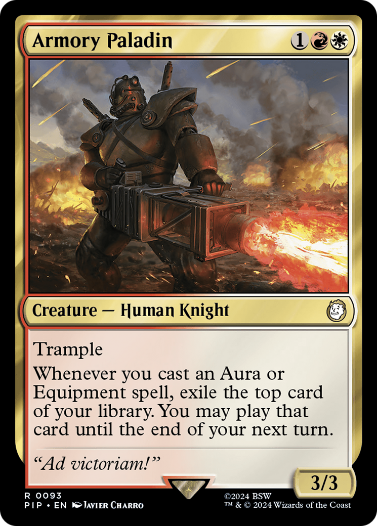 Armory Paladin (93) (Universes Beyond: Fallout)