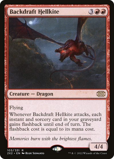 Backdraft Hellkite (103) (Double Masters 2022)