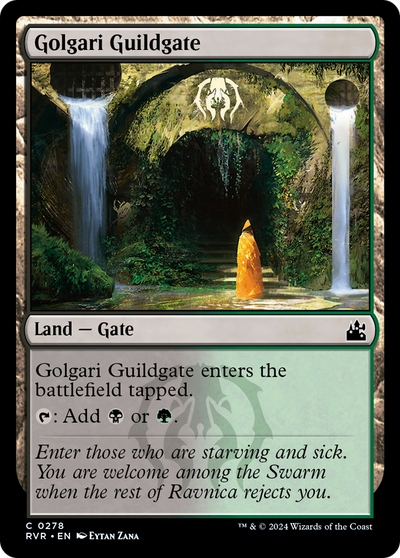 Golgari Guildgate (RVR-278) - Ravnica Remastered