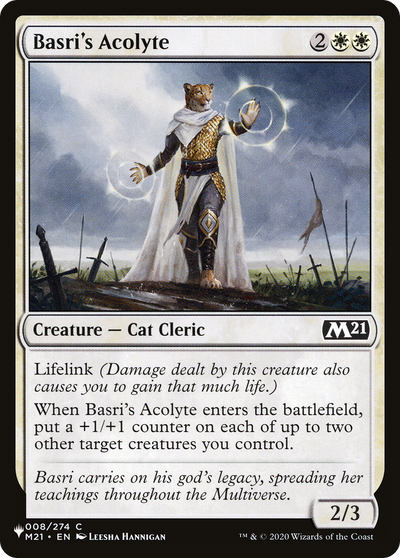 Basri's Acolyte (008/274) (The List Reprints)