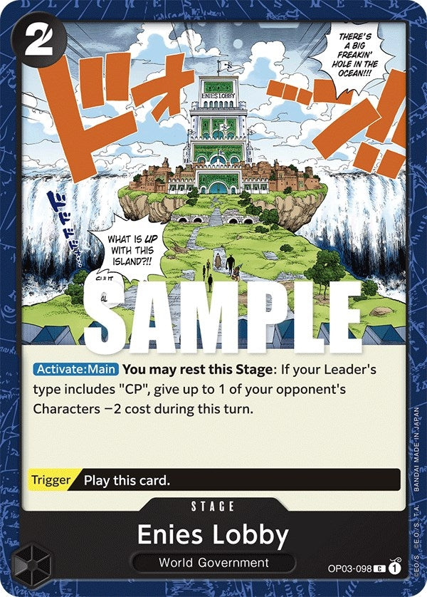 Enies Lobby (OP03-098) (Pillars of Strength)