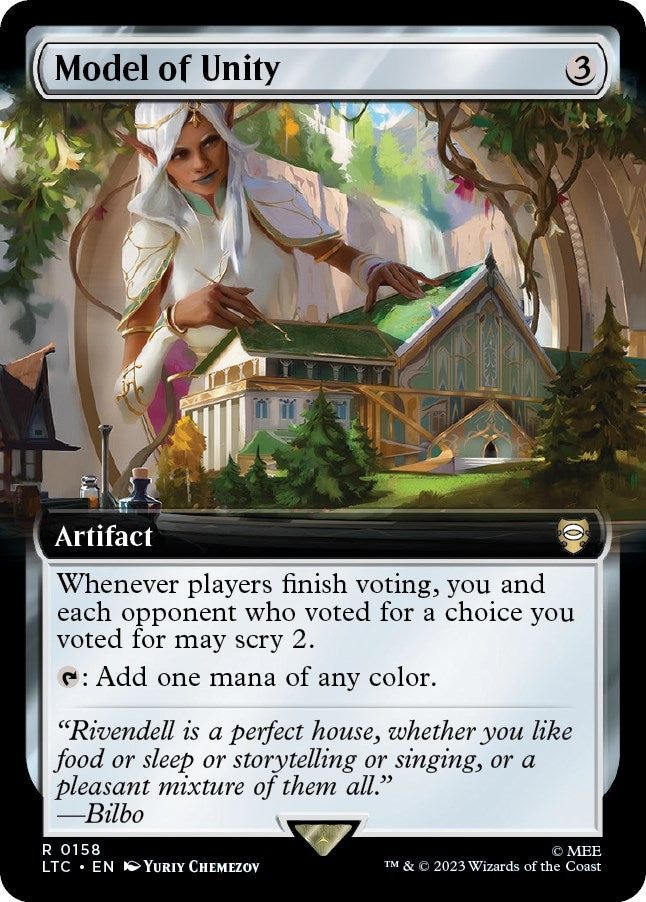 Model of Unity (Extended Art) (158) (Commander: The Lord of the Rings: Tales of Middle-earth)