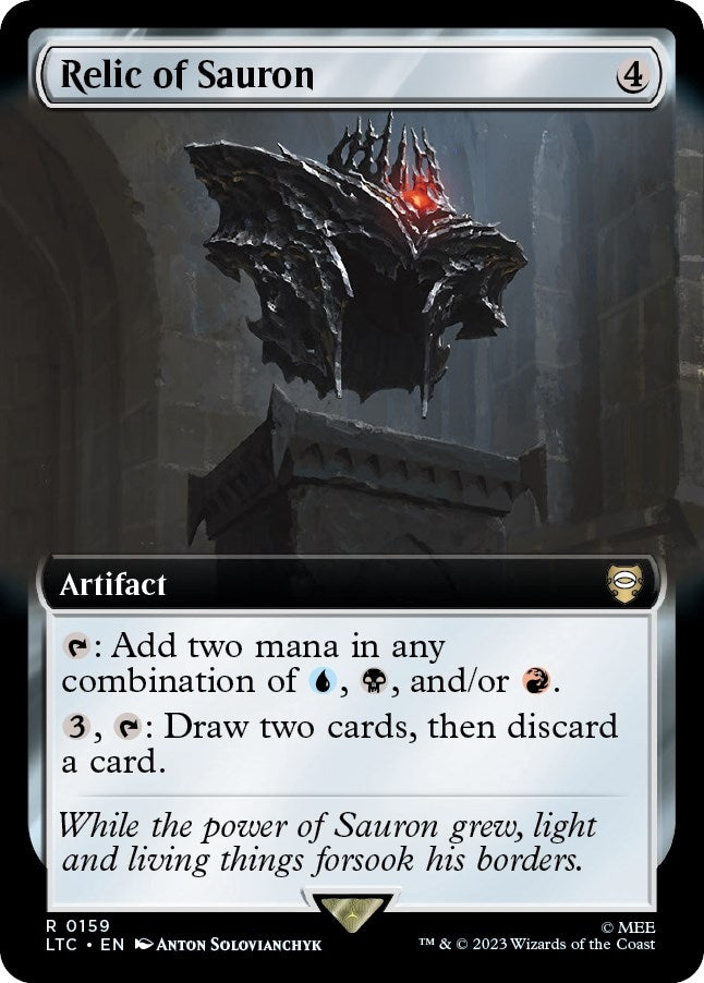Relic of Sauron (Extended Art) (159) (Commander: The Lord of the Rings: Tales of Middle-earth)