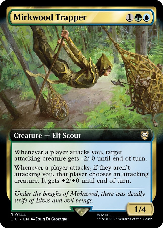 Mirkwood Trapper (Extended Art) (144) (Commander: The Lord of the Rings: Tales of Middle-earth)