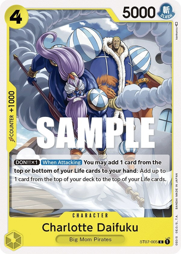 Charlotte Daifuku (ST07-005) (Starter Deck 7: Big Mom Pirates)