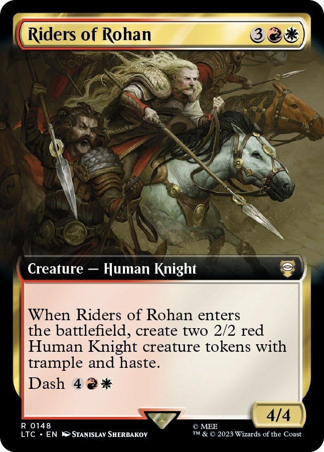 Riders of Rohan (Extended Art) (148) (Commander: The Lord of the Rings: Tales of Middle-earth)