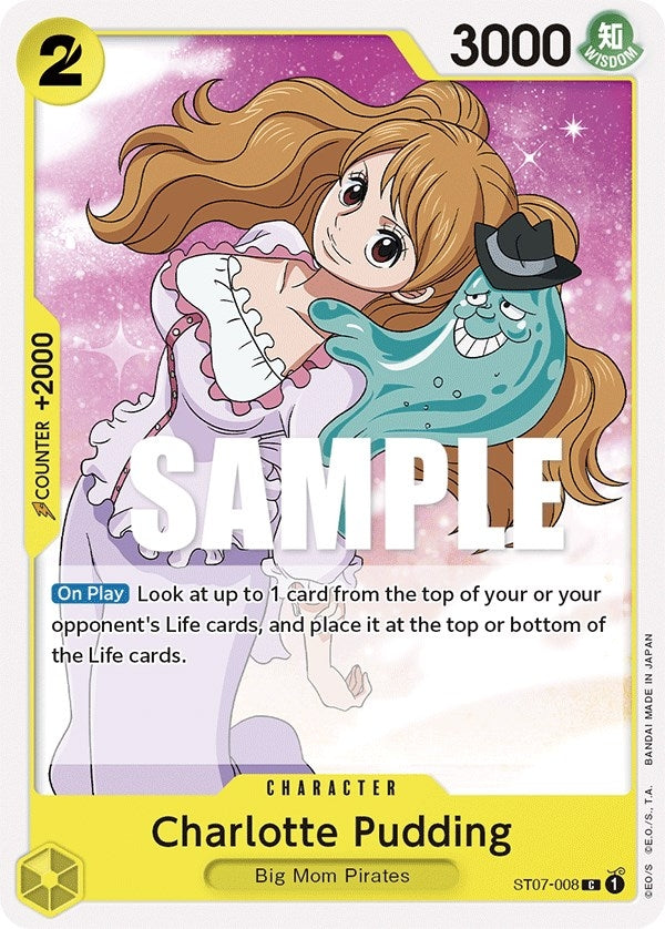 Image for Charlotte Pudding (ST07-008) (Starter Deck 7: Big Mom Pirates) - One Piece Card Game