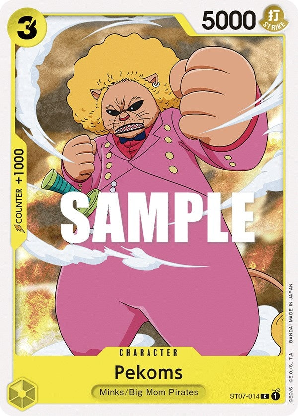 Image for Pekoms (ST07-014) (Starter Deck 7: Big Mom Pirates) - One Piece Card Game