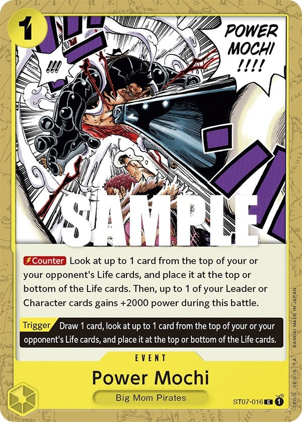 Image for Power Mochi (ST07-016) (Starter Deck 7: Big Mom Pirates) - One Piece Card Game