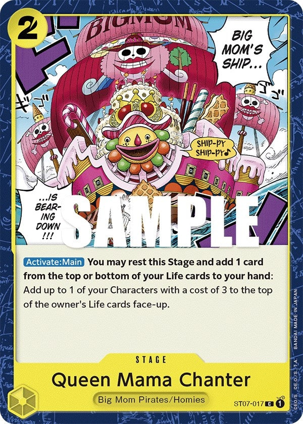 Image for Queen Mama Chanter (ST07-017) (Starter Deck 7: Big Mom Pirates) - One Piece Card Game