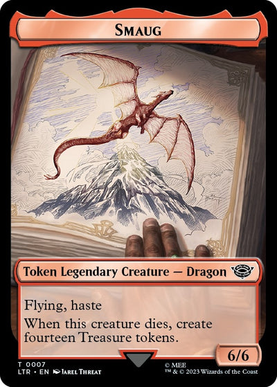 Smaug Token (7) (Universes Beyond: The Lord of the Rings: Tales of Middle-earth)