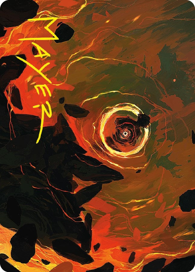 Frodo Baggins Art Card (47/81) (Gold-Stamped Signature) (47) (Art Series: Universes Beyond: The Lord of the Rings: Tales of Middle-earth)