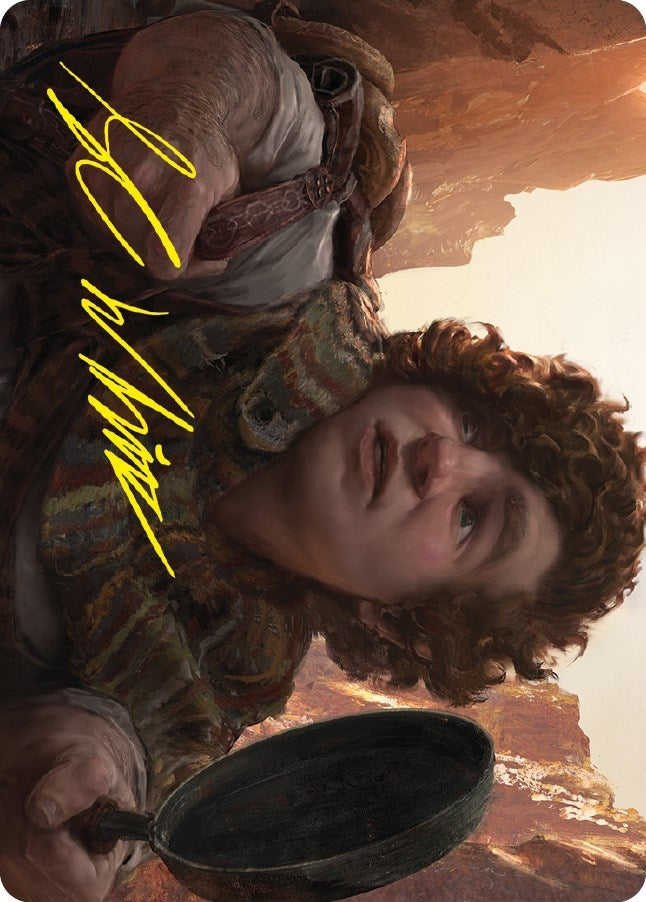Sam, Loyal Attendant Art Card (Gold-Stamped Signature) (58) (Art Series: Universes Beyond: The Lord of the Rings: Tales of Middle-earth)