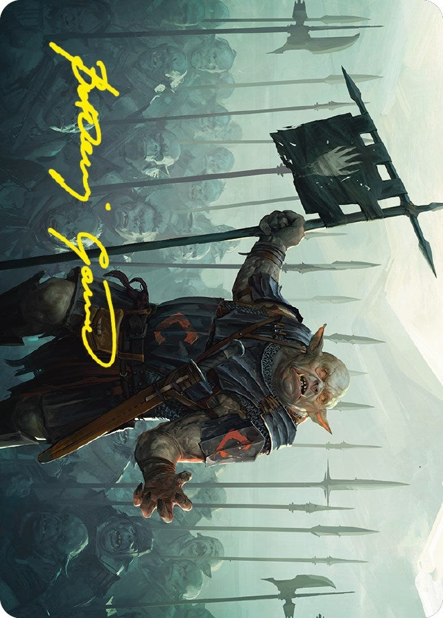 Ugluk of the White Hand Art Card (Gold-Stamped Signature) (27) (Art Series: Universes Beyond: The Lord of the Rings: Tales of Middle-earth)