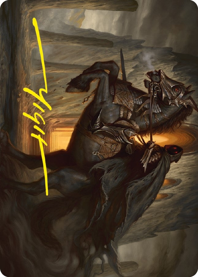Nazgul Art Card (Gold-Stamped Signature) (53) (Art Series: Universes Beyond: The Lord of the Rings: Tales of Middle-earth)
