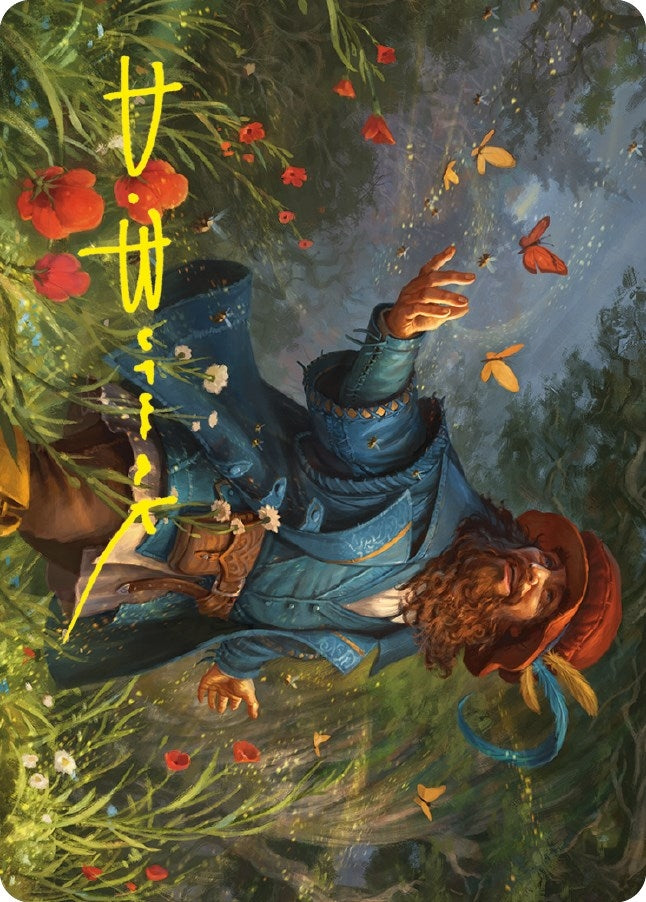 Tom Bombadil Art Card (Gold-Stamped Signature) (26) (Art Series: Universes Beyond: The Lord of the Rings: Tales of Middle-earth)