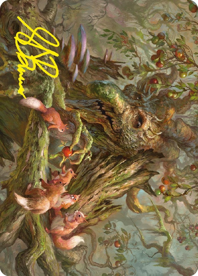 Generous Ent Art Card (Gold-Stamped Signature) (11) (Art Series: Universes Beyond: The Lord of the Rings: Tales of Middle-earth)