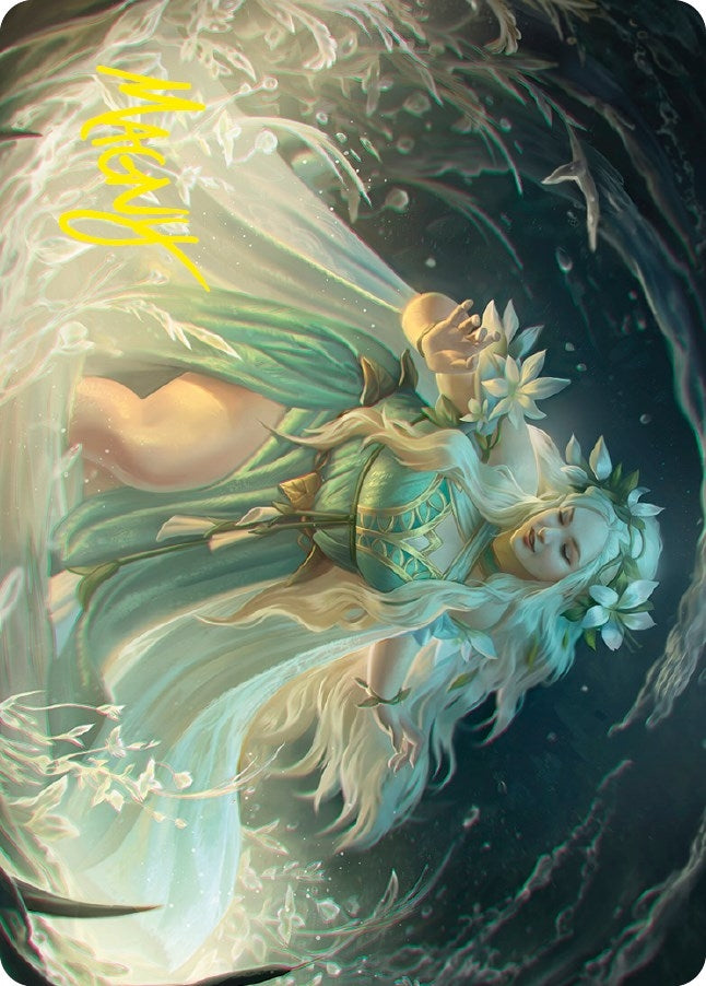 Goldberry, River-Daughter Art Card (Gold-Stamped Signature) (6) (Art Series: Universes Beyond: The Lord of the Rings: Tales of Middle-earth)
