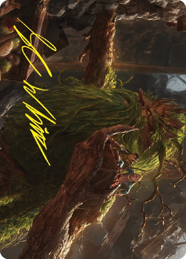 Treebeard, Gracious Host Art Card (Gold-Stamped Signature) (67)