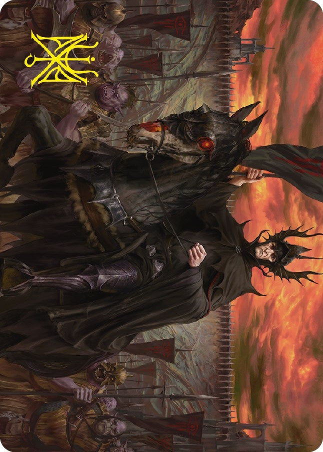 The Mouth of Sauron Art Card (Gold-Stamped Signature) (18) (Art Series: Universes Beyond: The Lord of the Rings: Tales of Middle-earth)