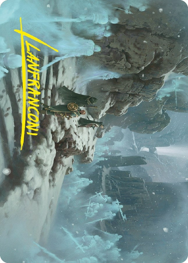Ghost Quarter Art Card (Gold-Stamped Signature) (78) (Art Series: Universes Beyond: The Lord of the Rings: Tales of Middle-earth)