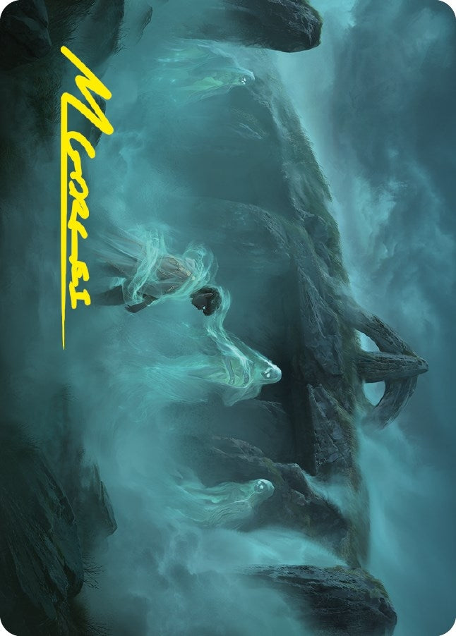Fog on the Barrow-Downs Art Card (Gold-Stamped Signature) (2) (Art Series: Universes Beyond: The Lord of the Rings: Tales of Middle-earth)
