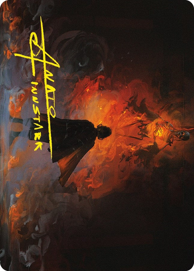 Pippin, Guard of the Citadel Art Card (Gold-Stamped Signature) (51) (Art Series: Universes Beyond: The Lord of the Rings: Tales of Middle-earth)