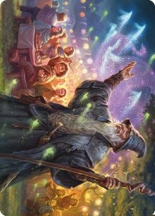 Gandalf, Friend of the Shire Art Card (5) (Art Series: Universes Beyond: The Lord of the Rings: Tales of Middle-earth)