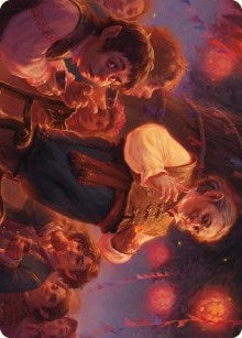 Bilbo, Retired Burglar Art Card (14) (Art Series: Universes Beyond: The Lord of the Rings: Tales of Middle-earth)