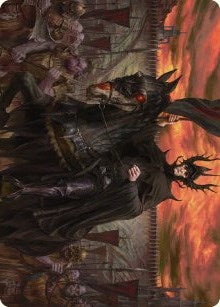 The Mouth of Sauron Art Card (18) (Art Series: Universes Beyond: The Lord of the Rings: Tales of Middle-earth)